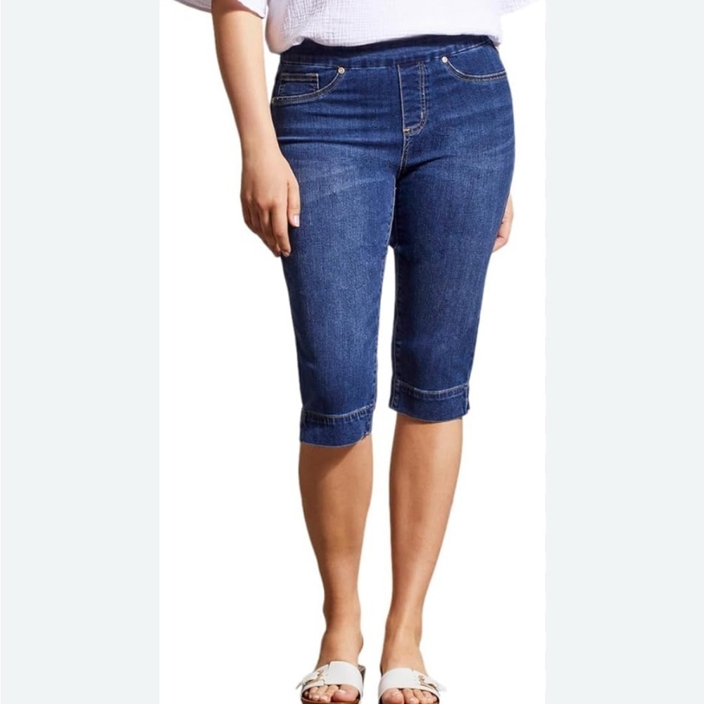 🌺TRIBAL JEANS AUDREY MID RISE CAPRI
